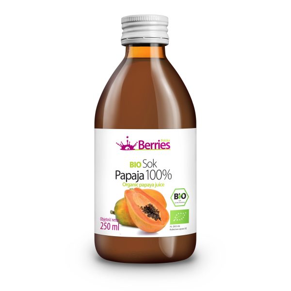 BIO sok ekologiczny papaja 100% sok z papai