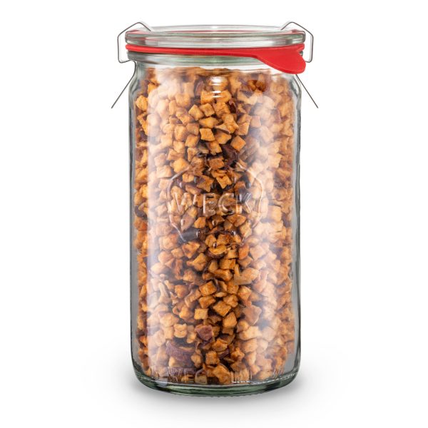 BIO jabłko ekologiczne w kostce suszone